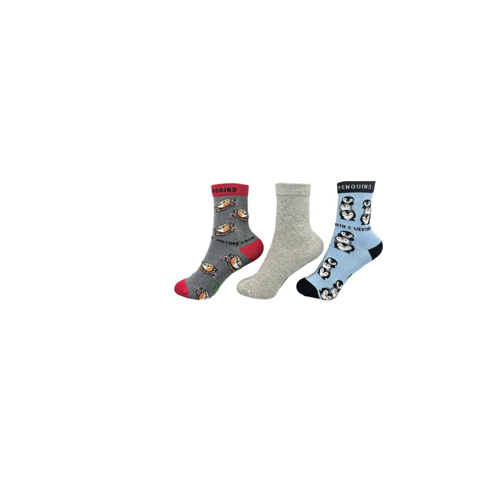 NATURE'S FRIENDS ORGANIC COTTON KIDS SOCKS BUNDLE
