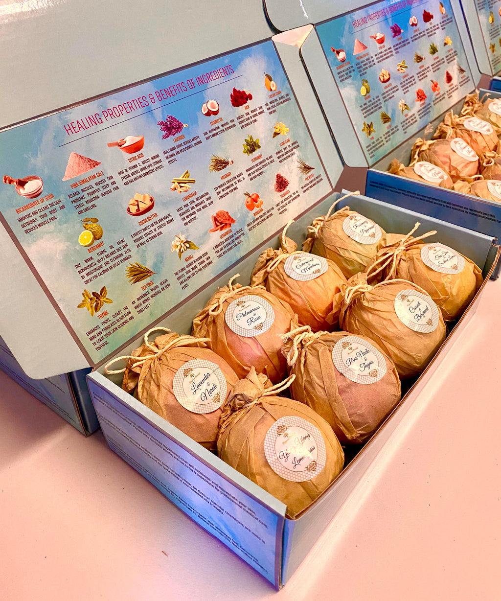 Luxury Therapeutic Bath Bomb Gift Set-1